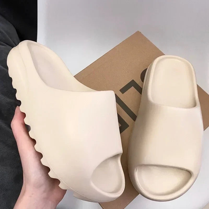Soft Platform Slide Sandals
