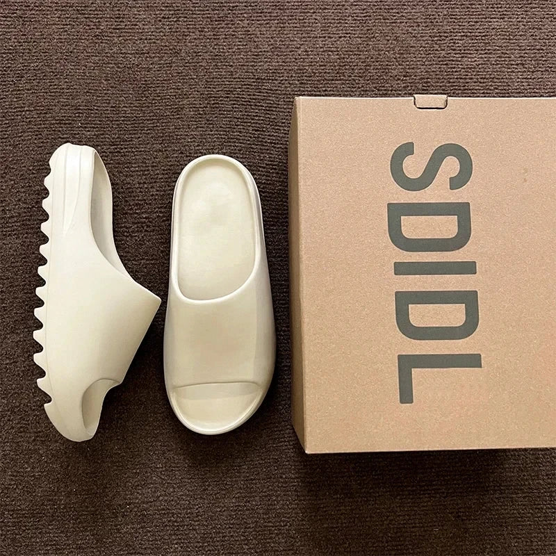 Soft Platform Slide Sandals