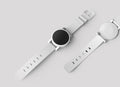 Minimalist Leather Watch brown gold