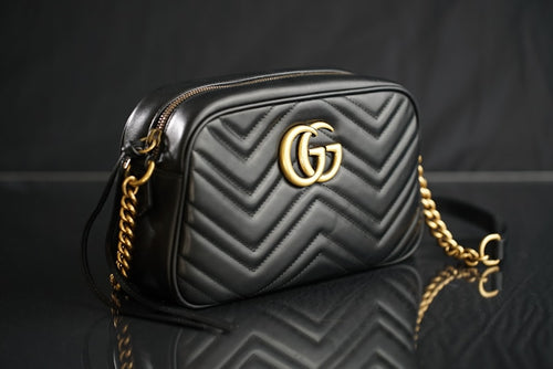 Mini Vegan Leather Crossbody Bag black