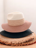 Wide Brim Straw Sun Hat natural beach
